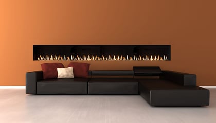 Linear Fireplace